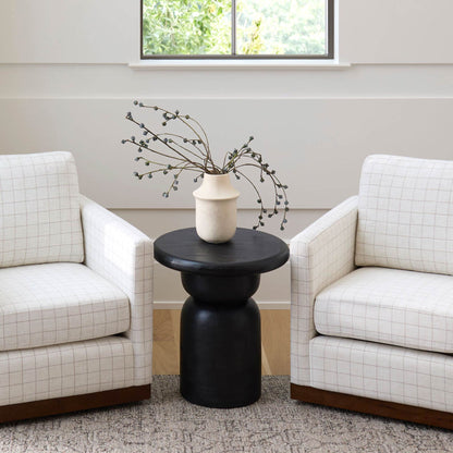 Black Wood Side Table | IONS DESIGN | Dubai | UAE