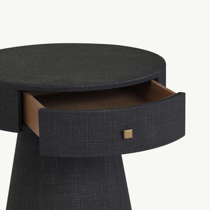 Blu Bedside Table With Drawer  | IONS DESIGN | Dubai | UAE