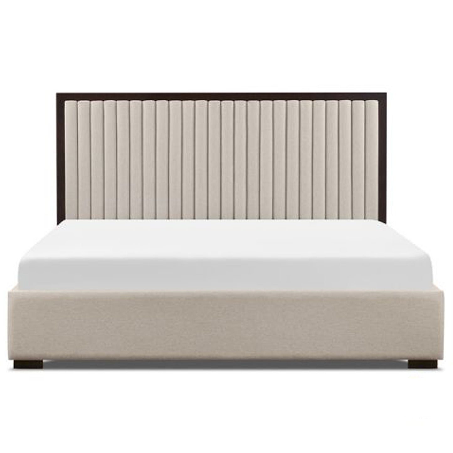 Bun Upholstered Panel King Bed - IONS DESIGN | Dubai | UAE 