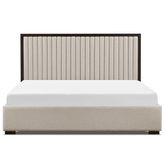 Bun Upholstered Panel King Bed