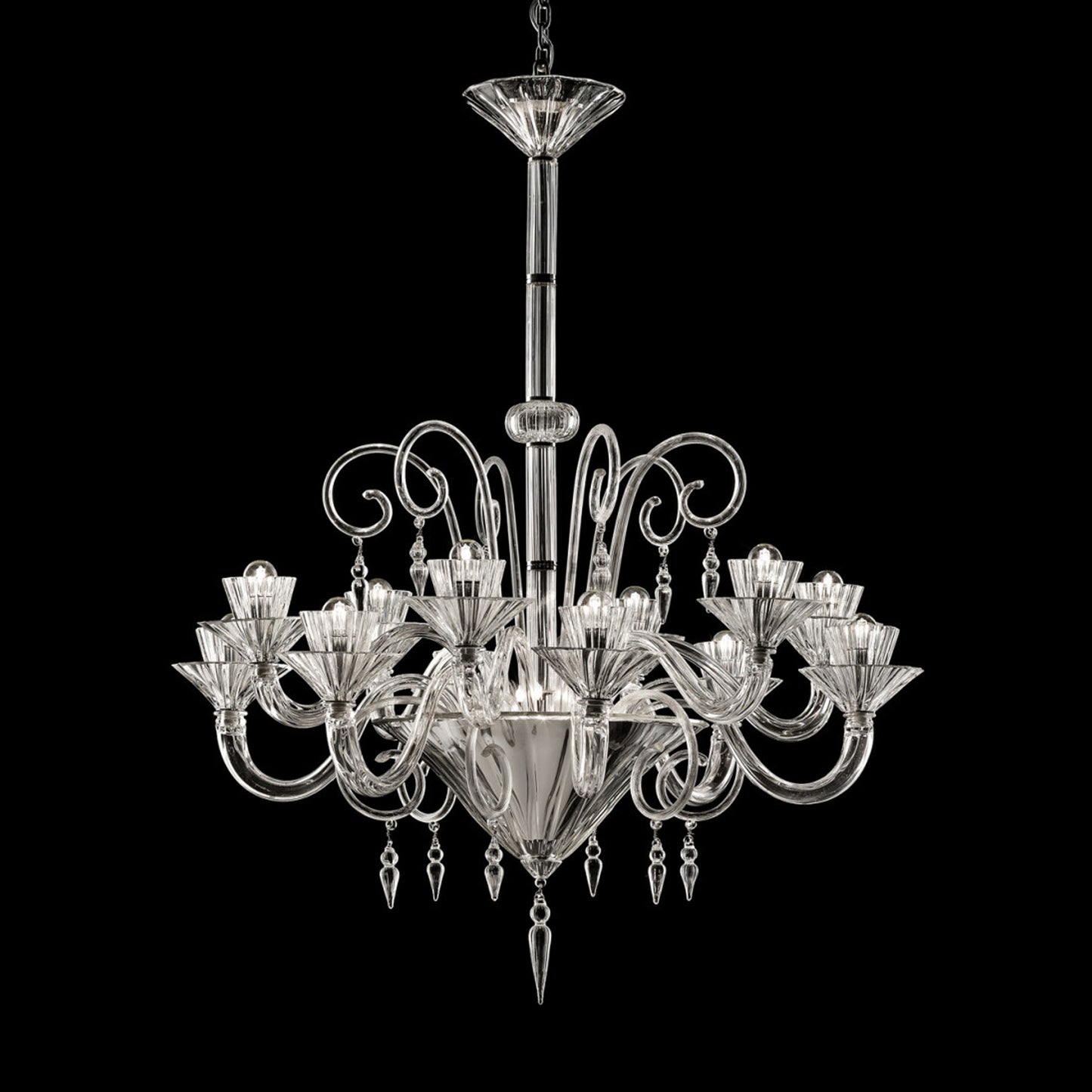 Cio Crystal Glass Chandelier  | IONS DESIGN | Dubai | UAE