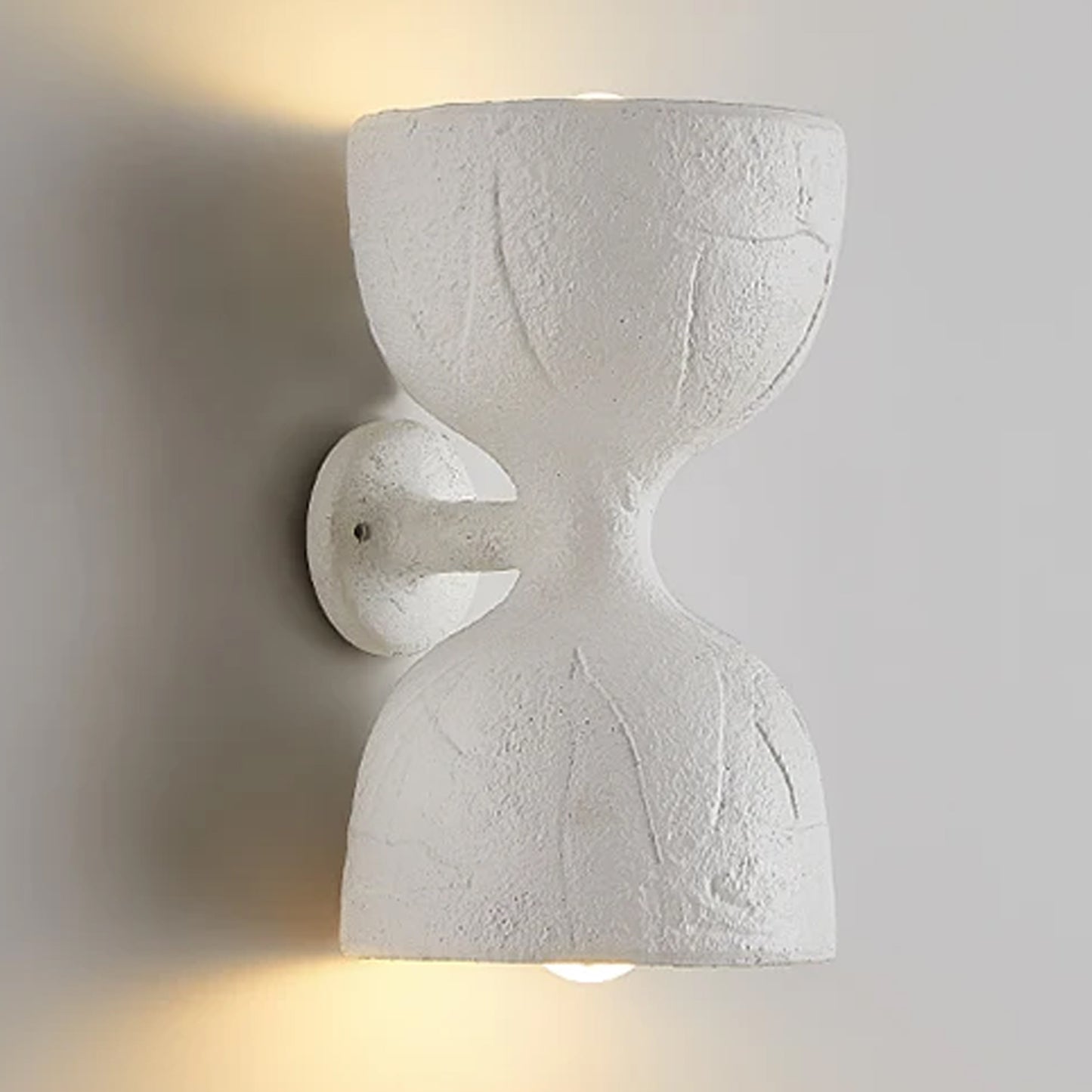 Coy French White Wall Sconce with 2-Light - IONS DESIGN