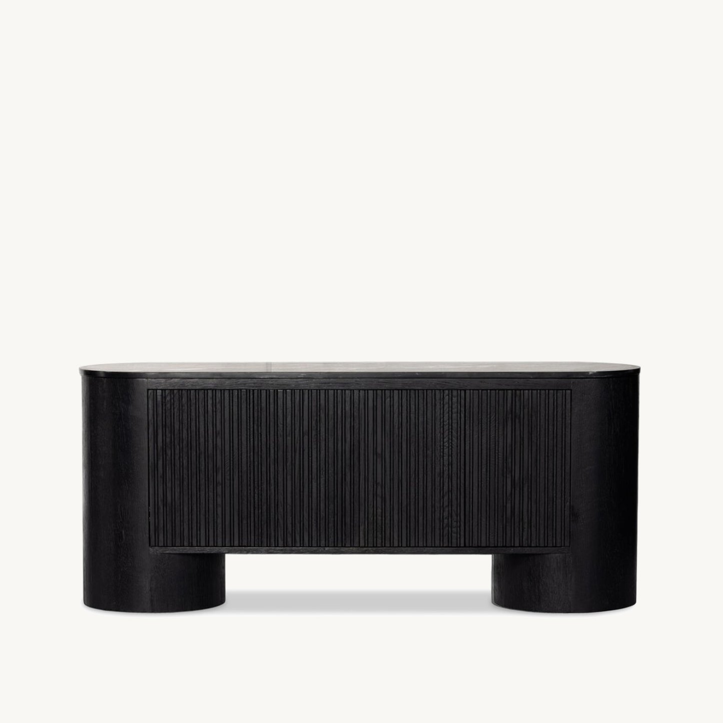 Dim Black TV Unit | IONS DESIGN | Dubai | UAE