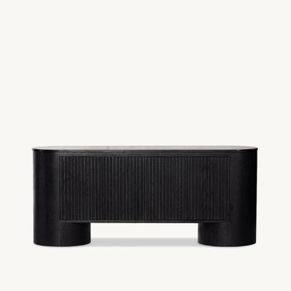Dim Black TV Unit | IONS DESIGN | Dubai | UAE