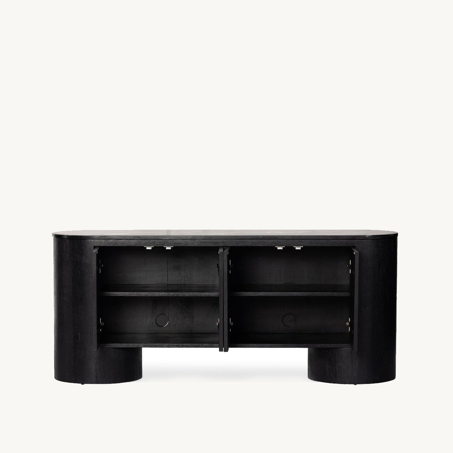 Dim Black TV Unit | IONS DESIGN | Dubai | UAE