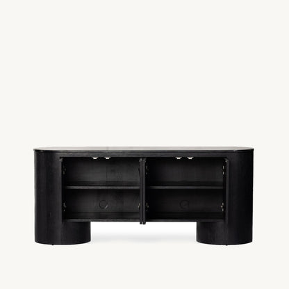 Dim Black TV Unit | IONS DESIGN | Dubai | UAE