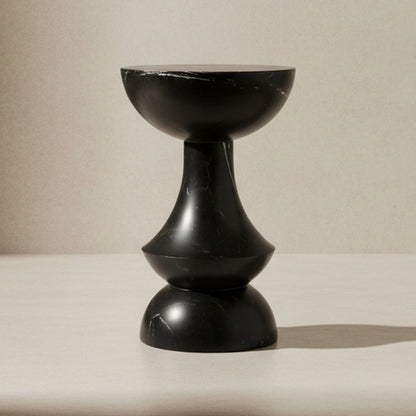 Equ Round End Table in Marble | IONS DESIGN | Dubai | UAE