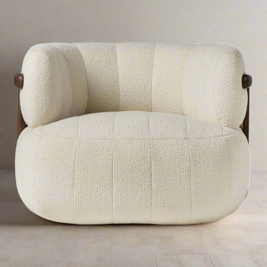 Pia Accent Chair with Swivel Base - IONS DESIGN | Dubai | UAE 