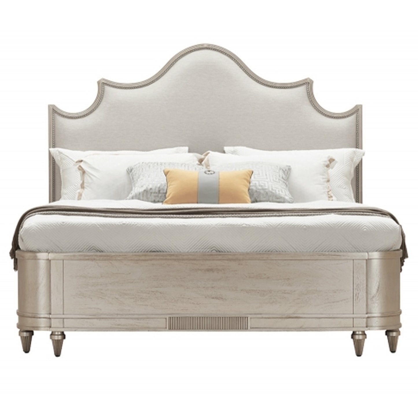 Fia King Bed with Upholstered Headboard - IONS DESIGN | Dubai | UAE 