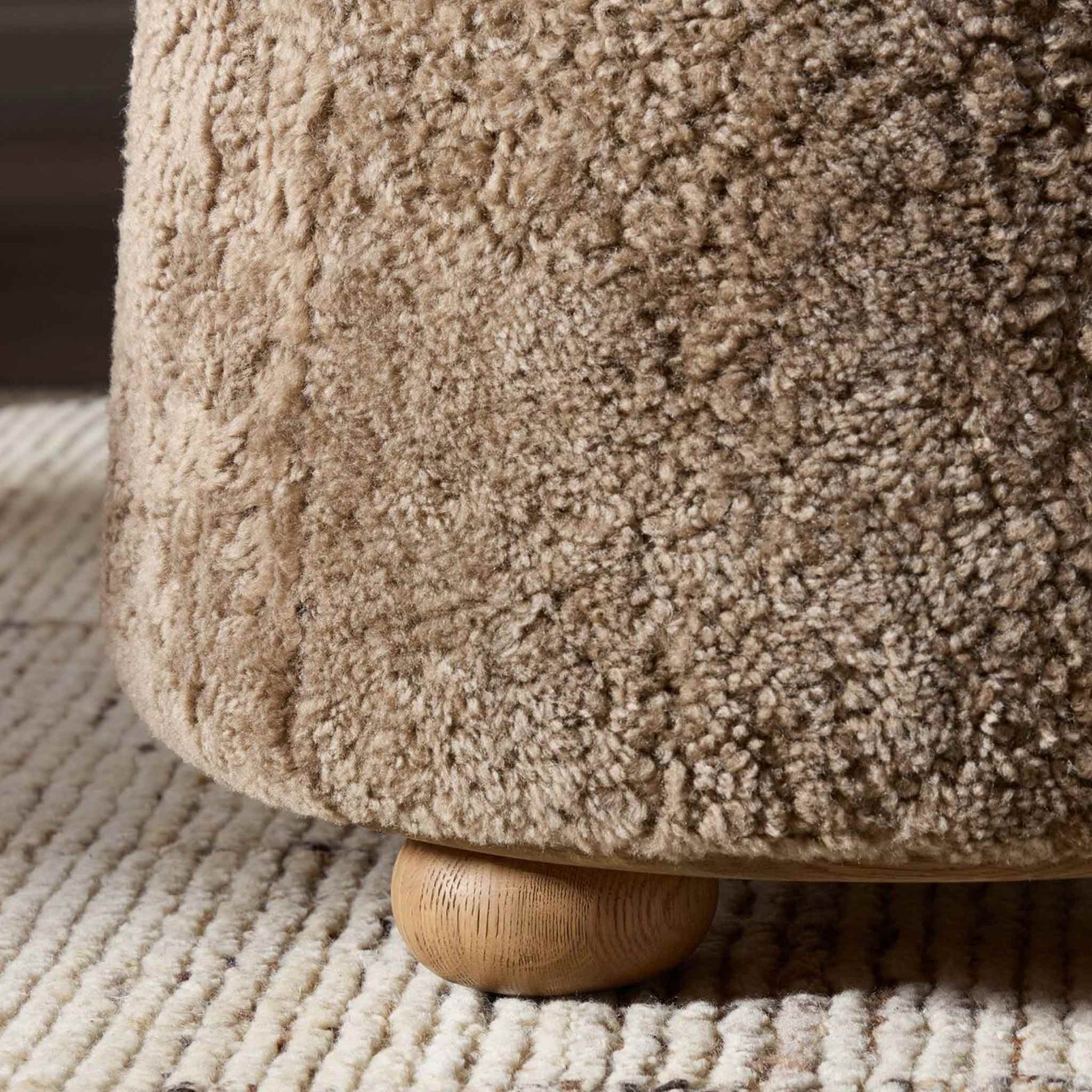 Fur Ottoman | IONS DESIGN | Dubai | UAE