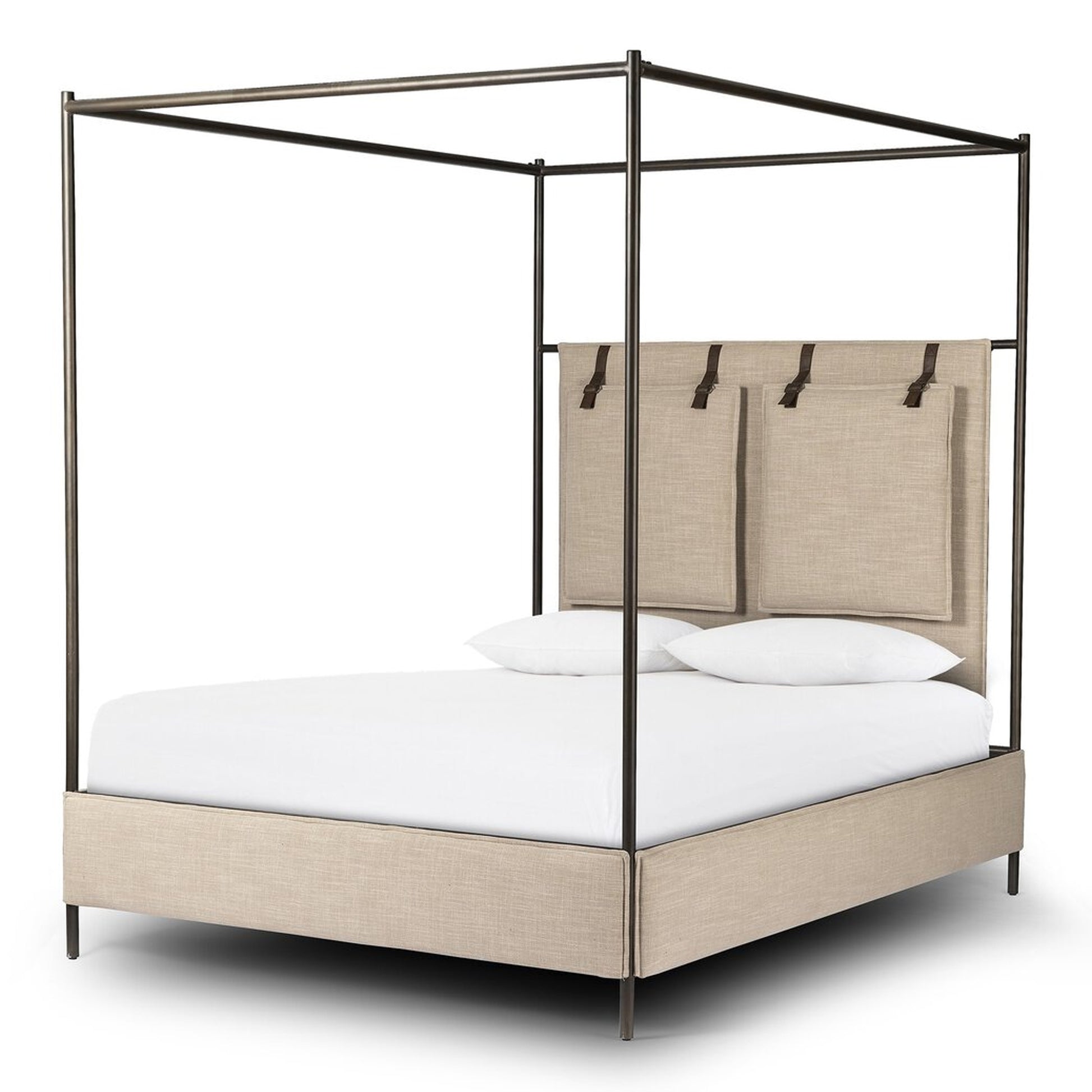 Gai Metal Canopy Bed – King and Queen Size - IONS DESIGN | Dubai | UAE 