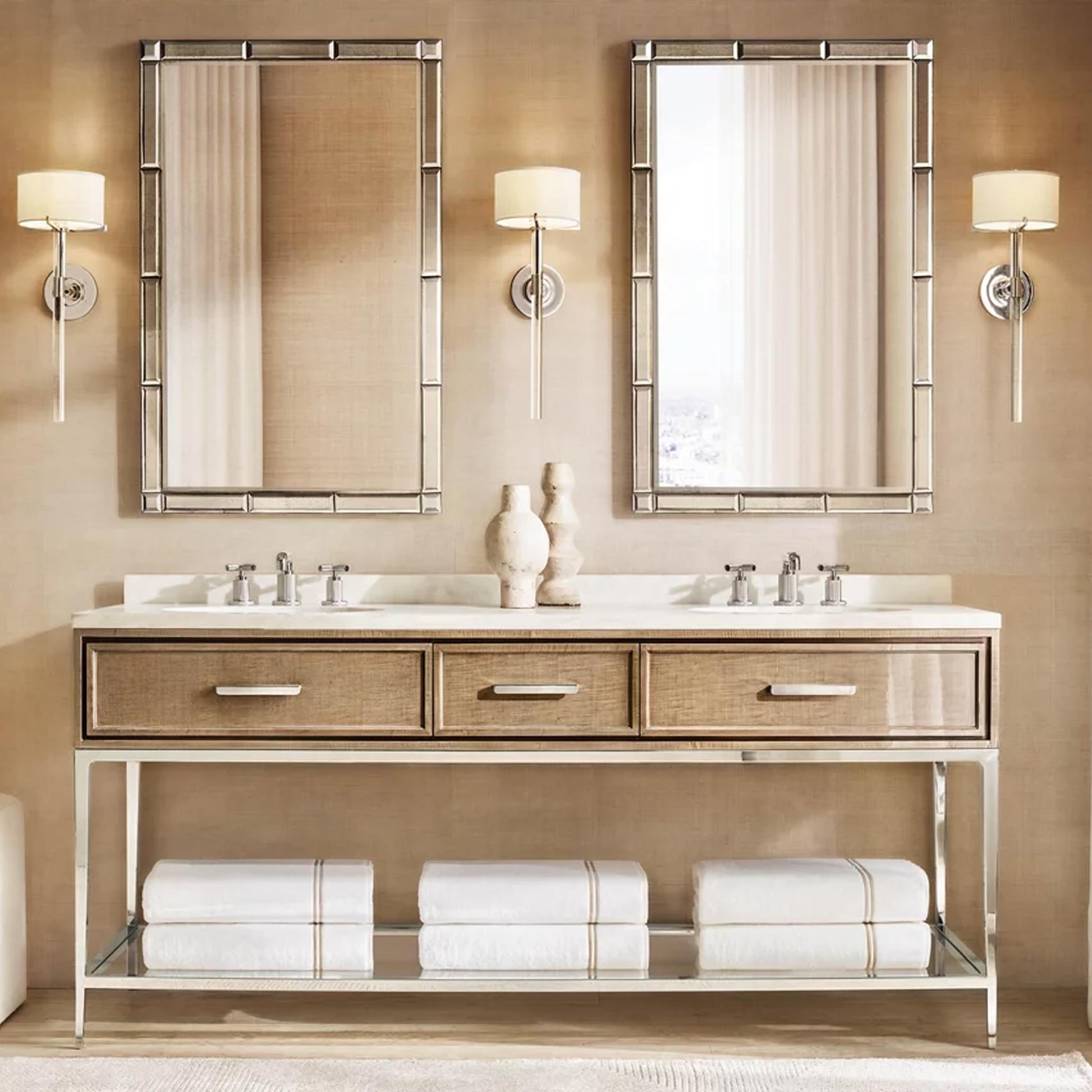 Gia Crystal Wall Light | IONS DESIGN | RH | Dubai | UAE