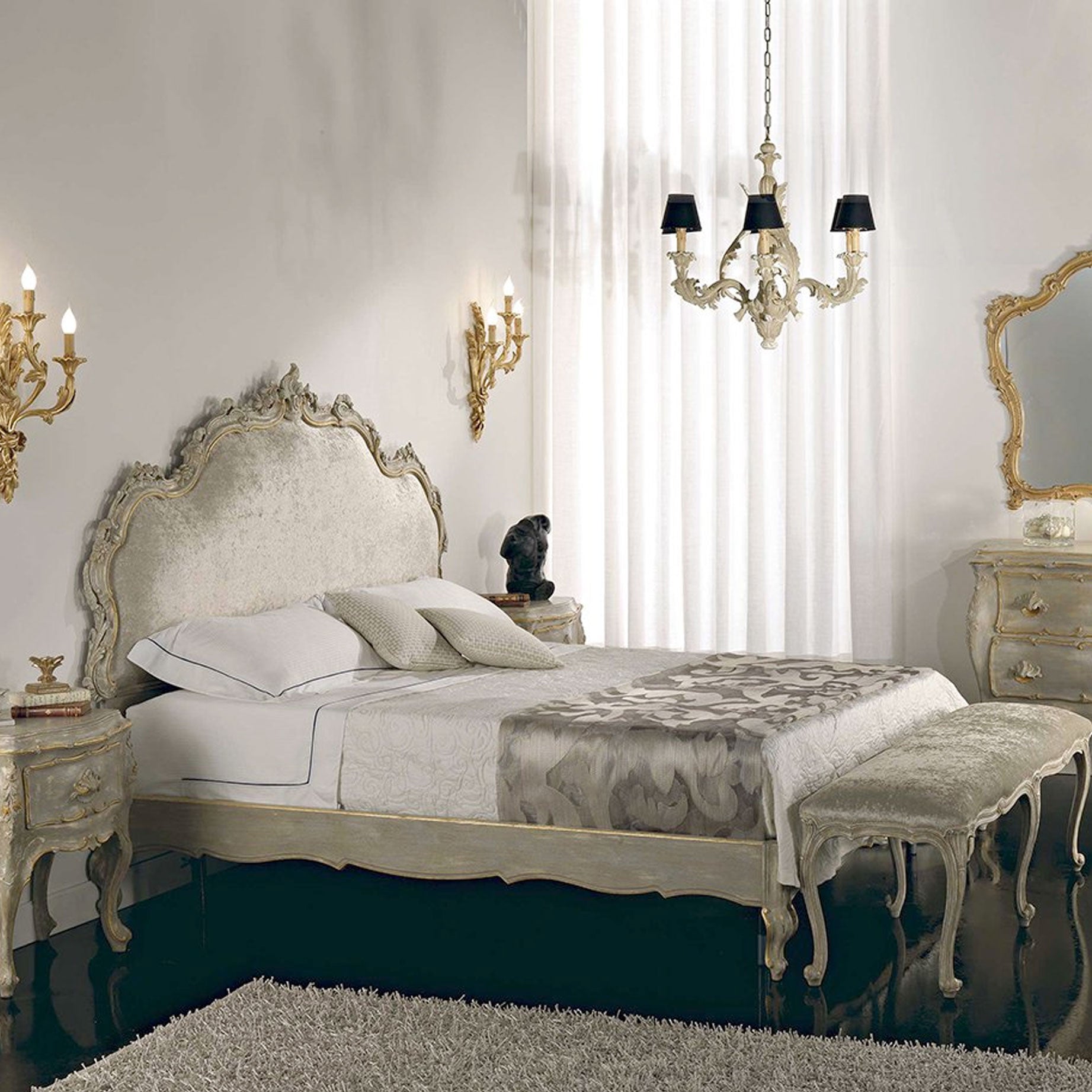 Gio Italian Classic Bed | IONS DESIGN  | Dubai | UAE 