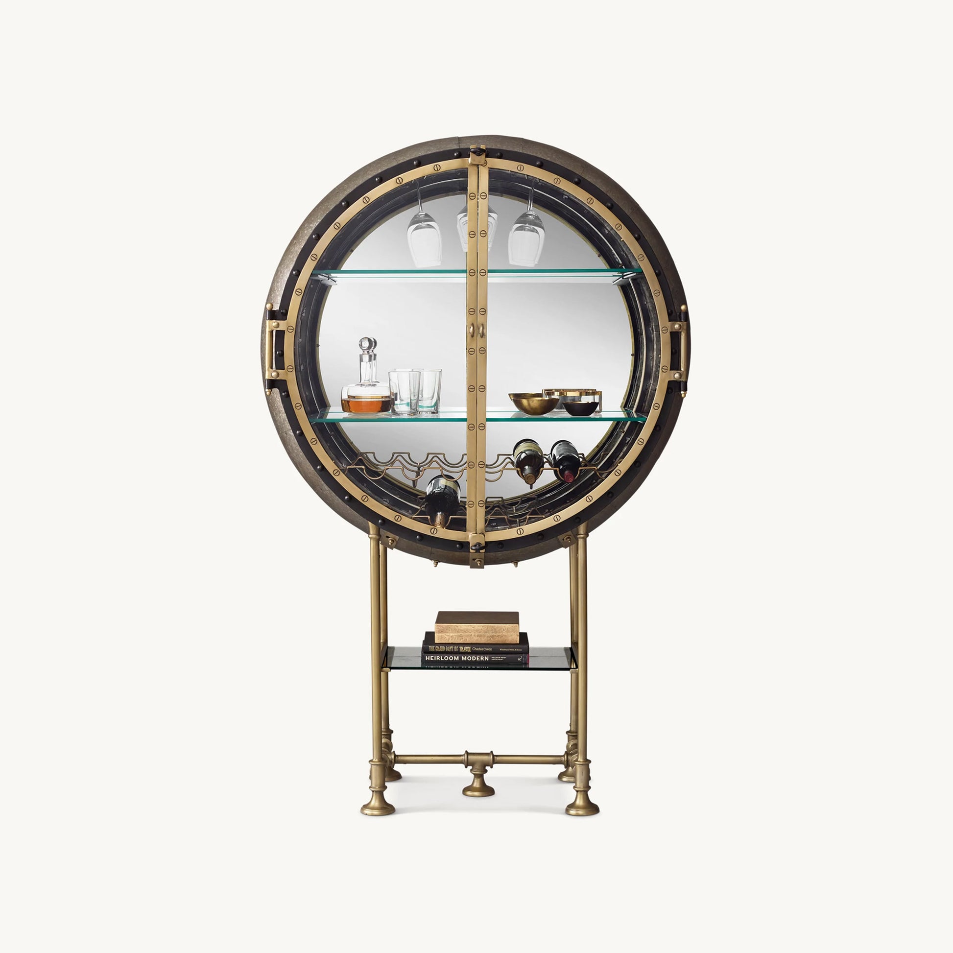 Glass Bar Cabinet | IONS DESIGN | RH | Dubai | UAE