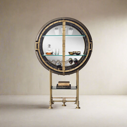 Glass Bar Cabinet | IONS DESIGN | RH | Dubai | UAE