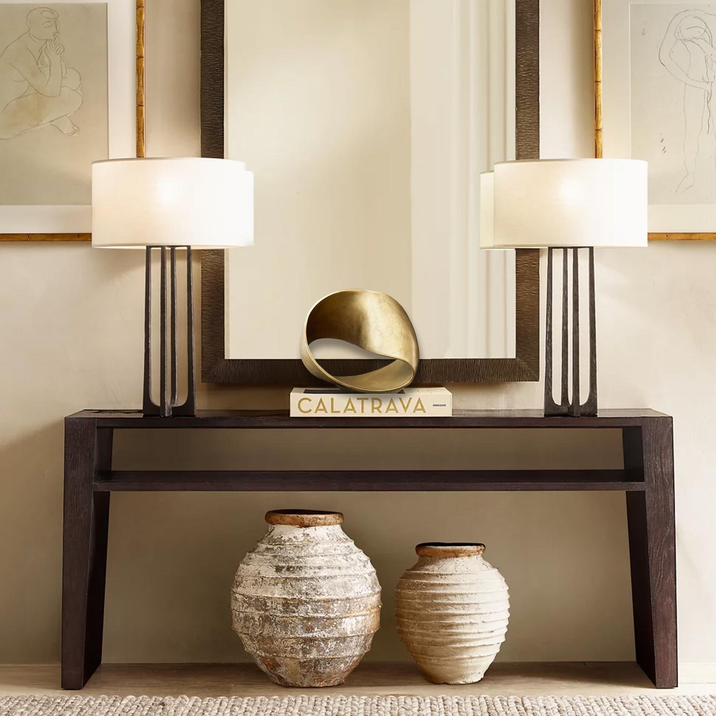 Gold Sculpture | IONS DESIGN | RH | Dubai | UAE