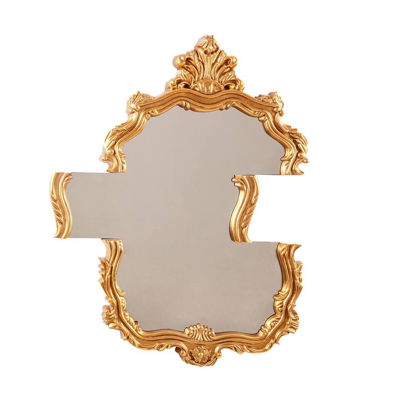 Gold abstract art classic Mirror | IONS DESIGN | Dubai | UAE