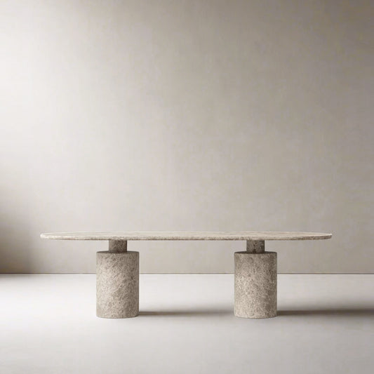 Grey Marble Table | IONS DESIGN | RH | Dubai | UAE