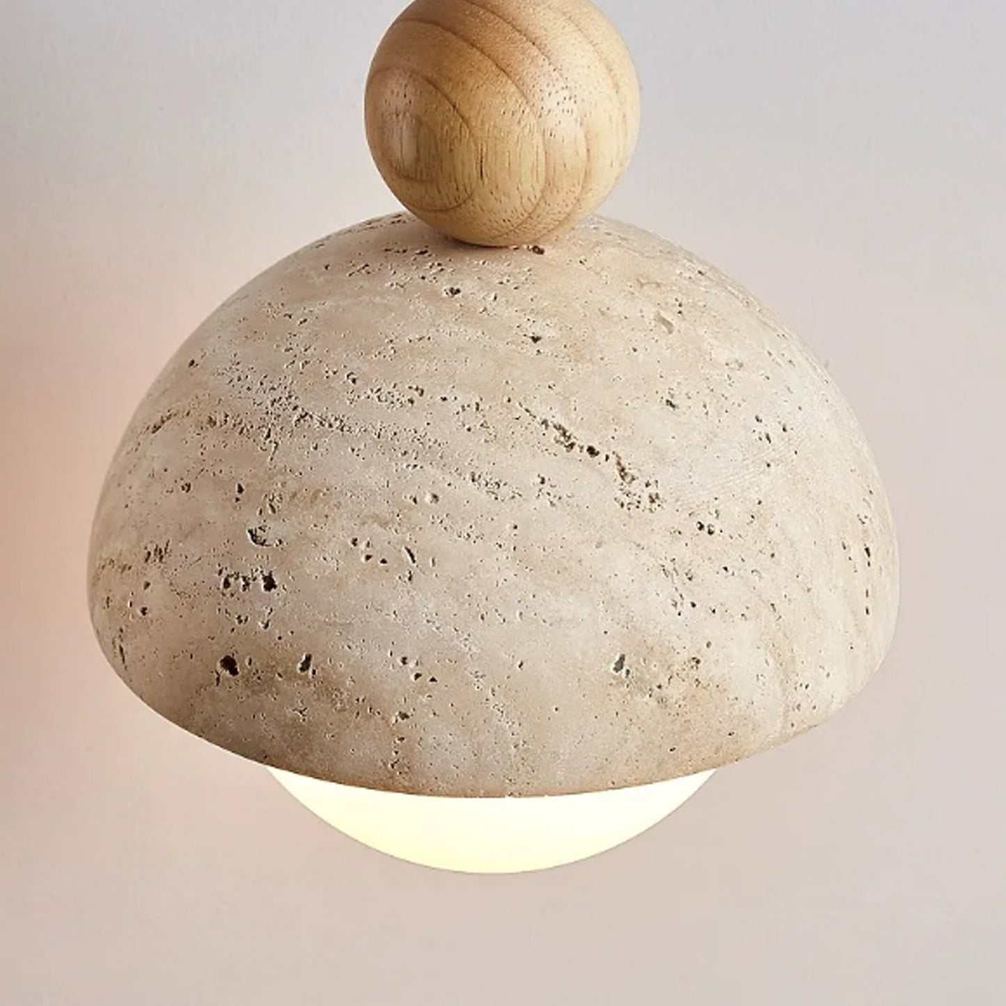 Guy Round Stone Pendant Lamp - IONS DESIGN