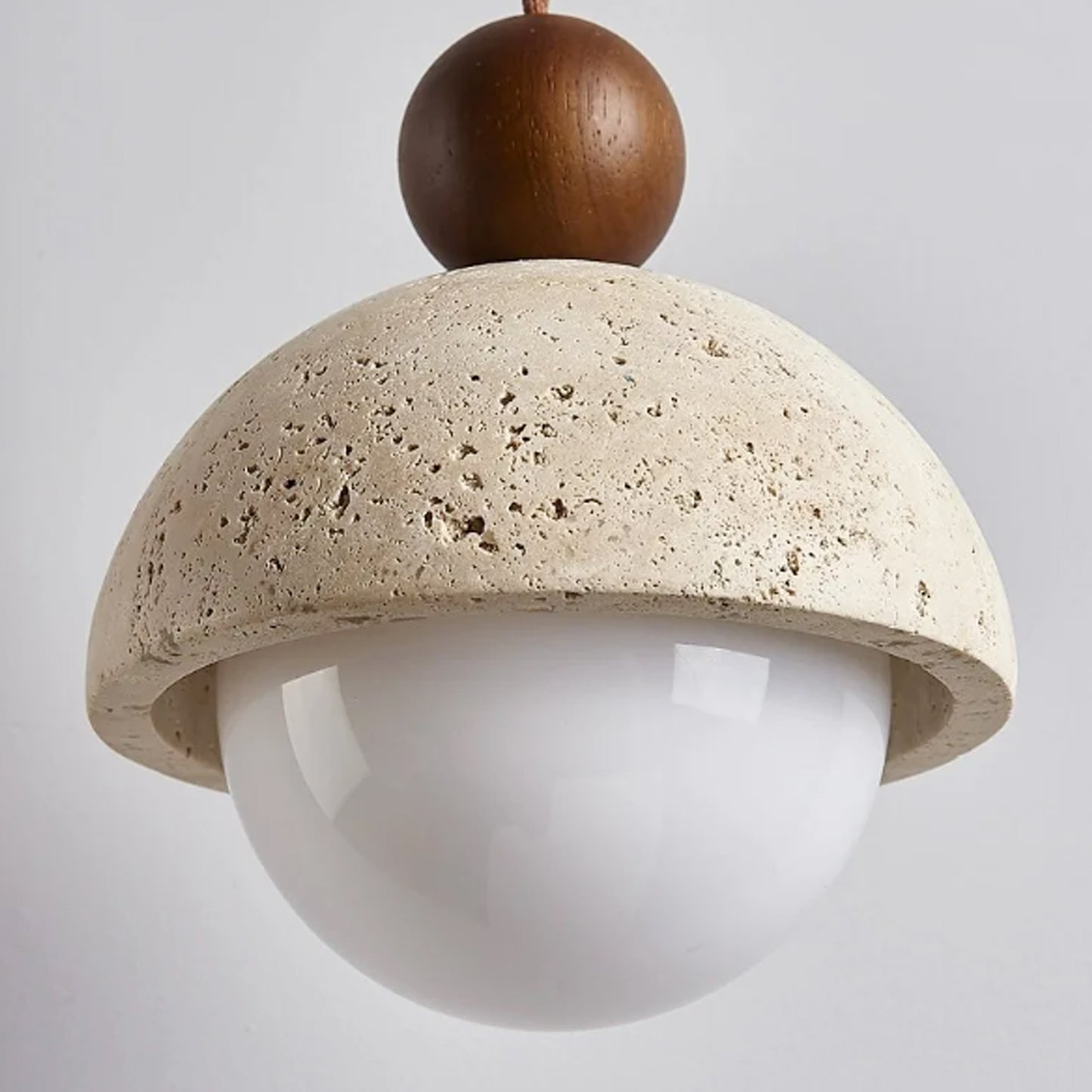 Guy Round Stone Pendant Lamp - IONS DESIGN