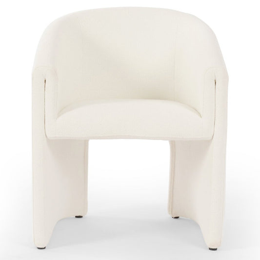 Ian Dining Chair in Cream Fabric