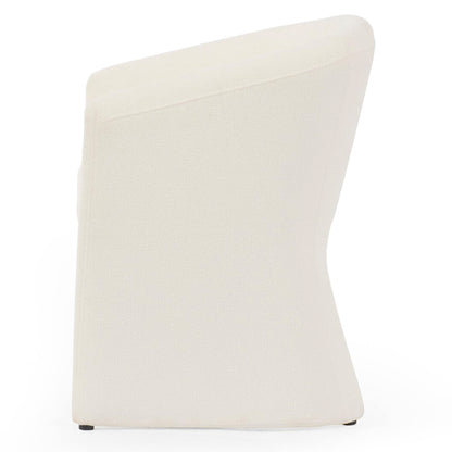 Ian Dining Chair in Cream Fabric - IONS DESIGN | Dubai | UAE 