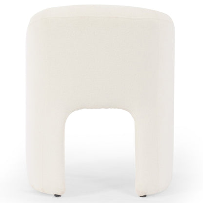 Ian Dining Chair in Cream Fabric - IONS DESIGN | Dubai | UAE 