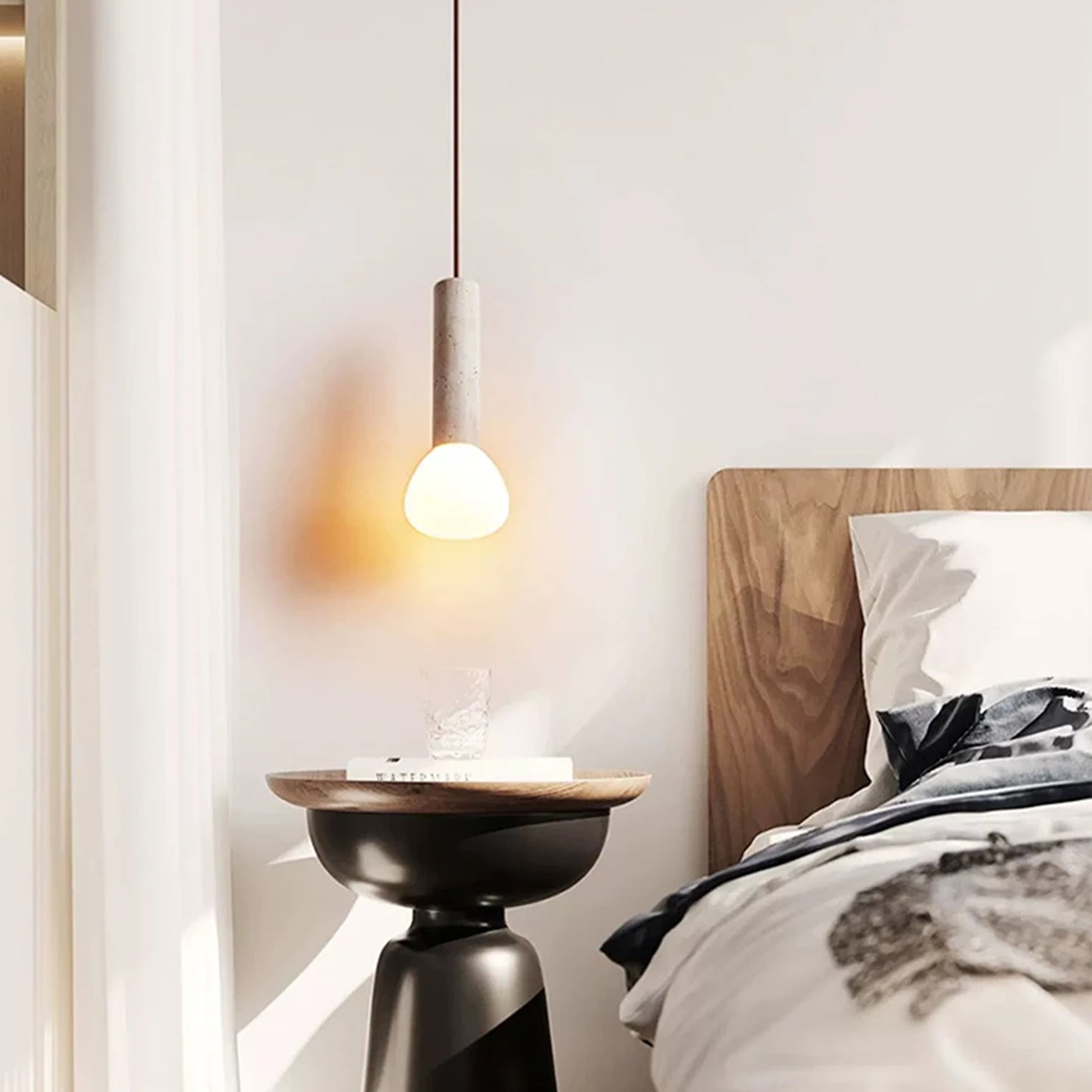 Ina 1-Light Bedside Pendant Lamp - IONS DESIGN | Dubai | UAE 