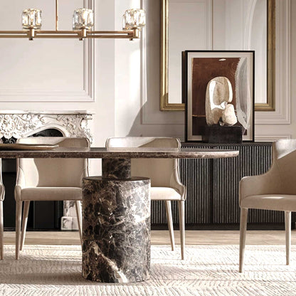 Ira Marble Table  | IONS DESIGN | RH | Dubai | UAE