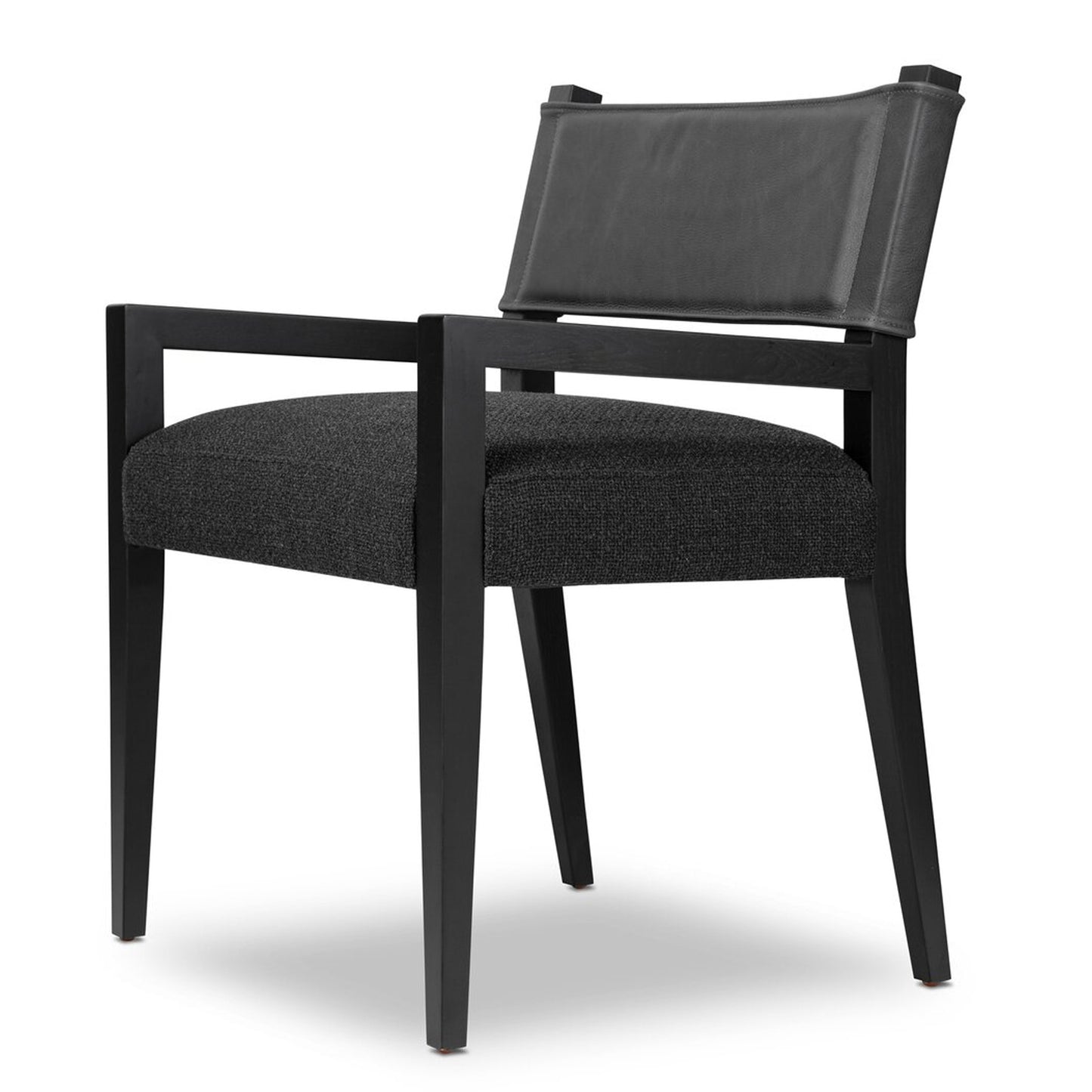 Iza Modern Leather Back Dining Armchair - IONS DESIGN | Dubai | UAE 