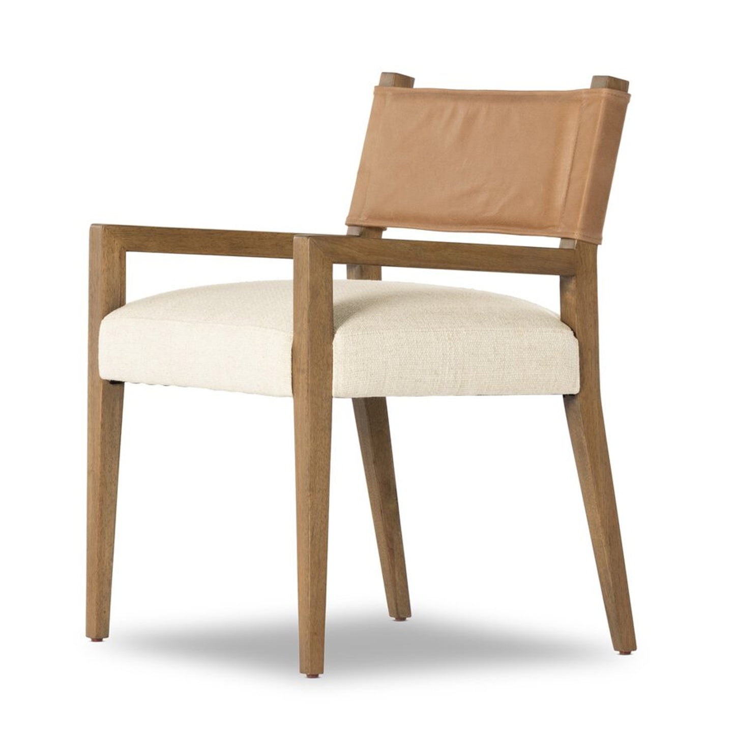 Iza Modern Leather Back Dining Armchair - IONS DESIGN | Dubai | UAE 