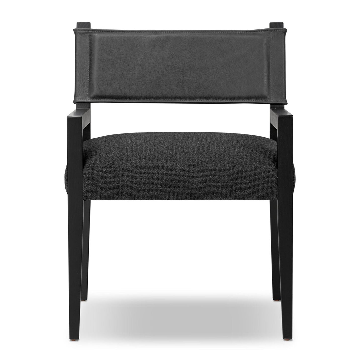 Iza Modern Leather Back Dining Armchair - IONS DESIGN | Dubai | UAE 