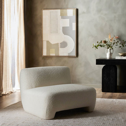 Jay Armless Fabric Chair - IONS DESIGN | Dubai | UAE 