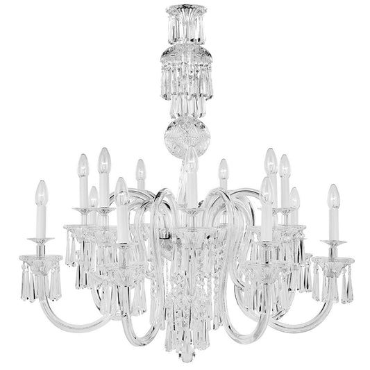 Jem Luxury Chandelier  in Clear Crystal - IONS DESIGN | Dubai | UAE 