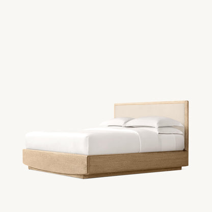 Jin King Bed with Upholstered Headboard  | IONS DESIGN | Dubai | UAE