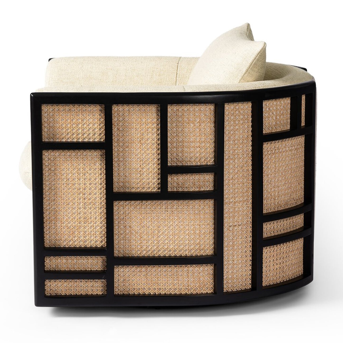 Kev Swivel Upholstered Chair - IONS DESIGN | Dubai | UAE 