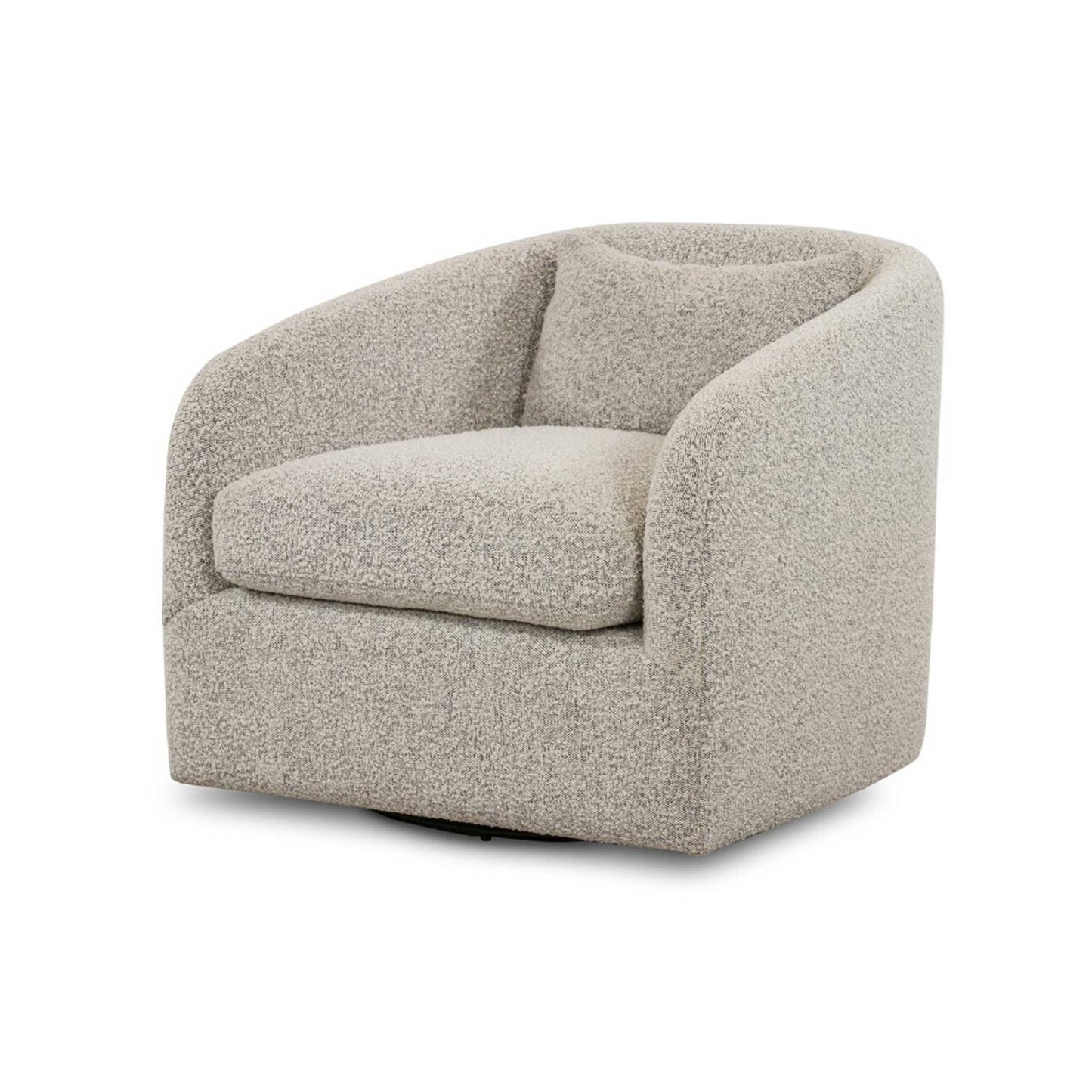 Kim Occasional Fabric Chair – Swivel Base - IONS DESIGN