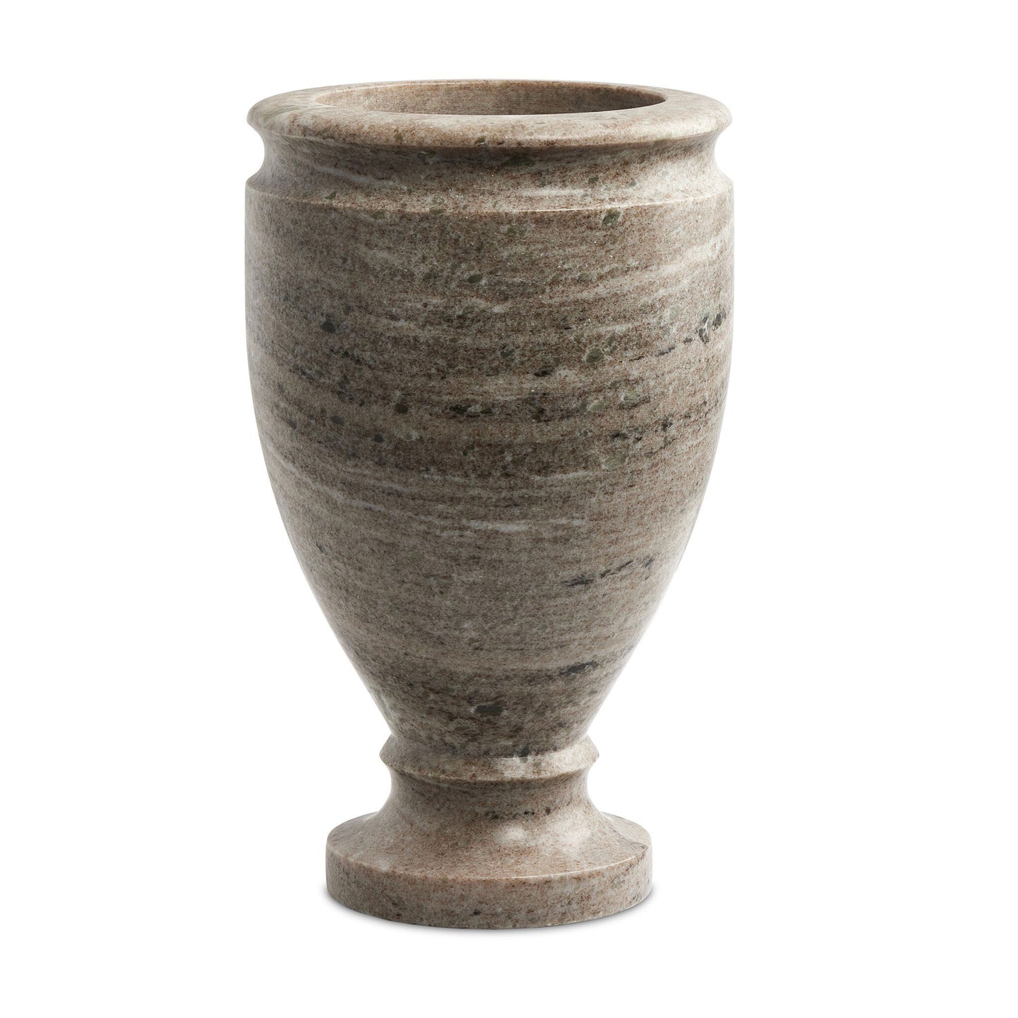 Kim Antique White Marble Vase - IONS DESIGN | Dubai | UAE 