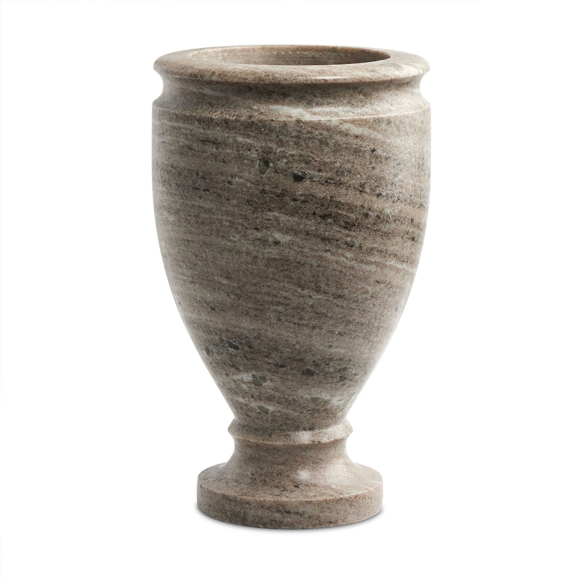 Kim Antique White Marble Vase - IONS DESIGN | Dubai | UAE 