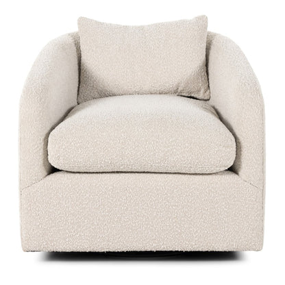 Kim Occasional Fabric Chair – Swivel Base - IONS DESIGN