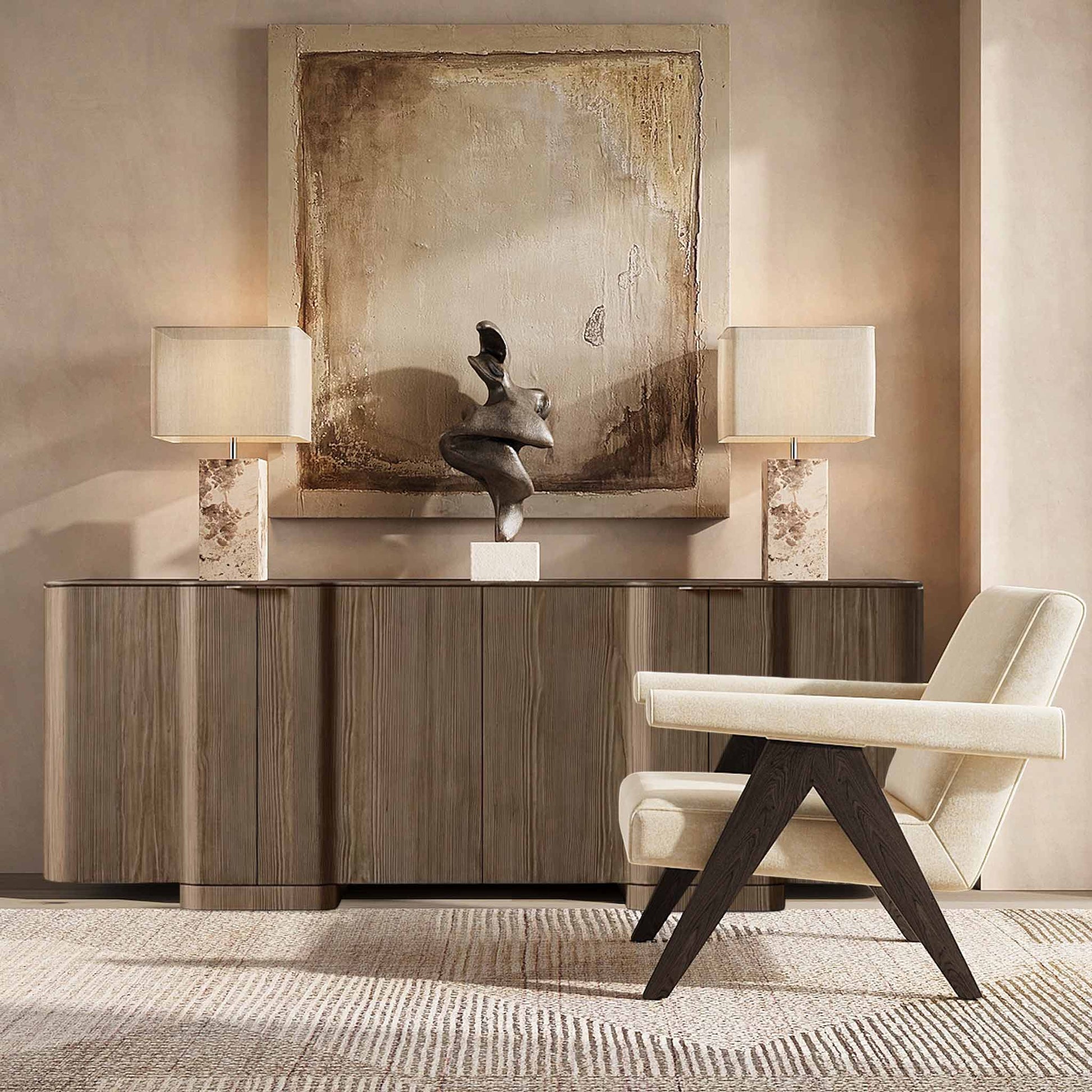 Koa Sideboard Cabinet | IONS DESIGN | RH | Dubai | UAE