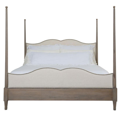 Lau Upholstered King Poster Bed - IONS DESIGN | Dubai | UAE 