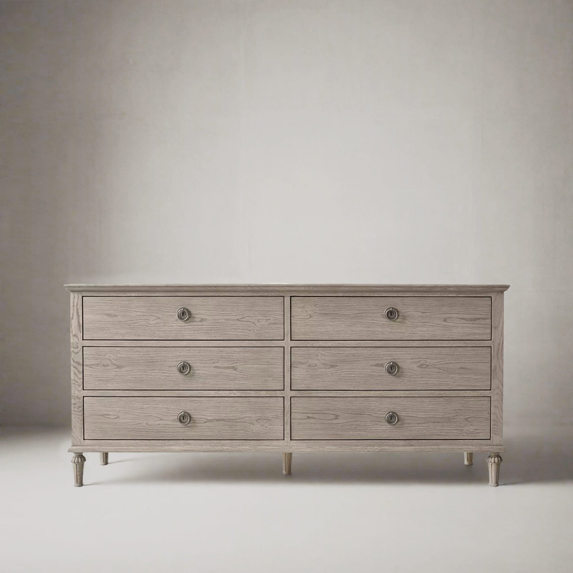 Lex Gray Chest Of Drawers  | IONS DESIGN | RH | Dubai | UAE