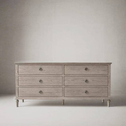 Lex Gray Chest Of Drawers  | IONS DESIGN | RH | Dubai | UAE