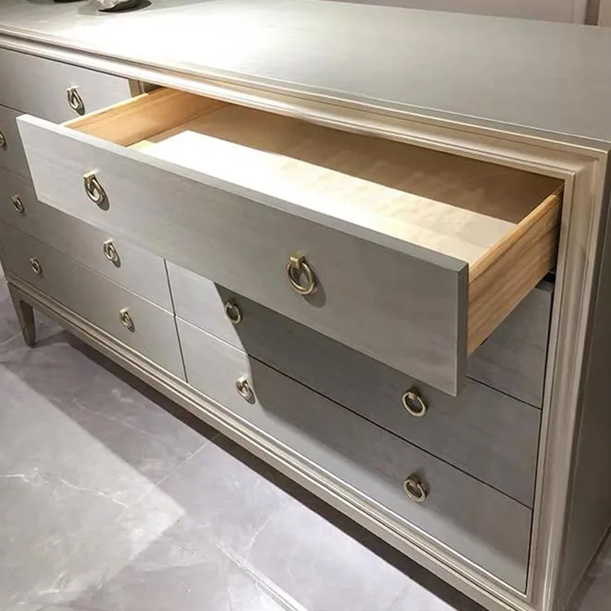 Lex Gray Chest Of Drawers - IONS DESIGN | Dubai | UAE 