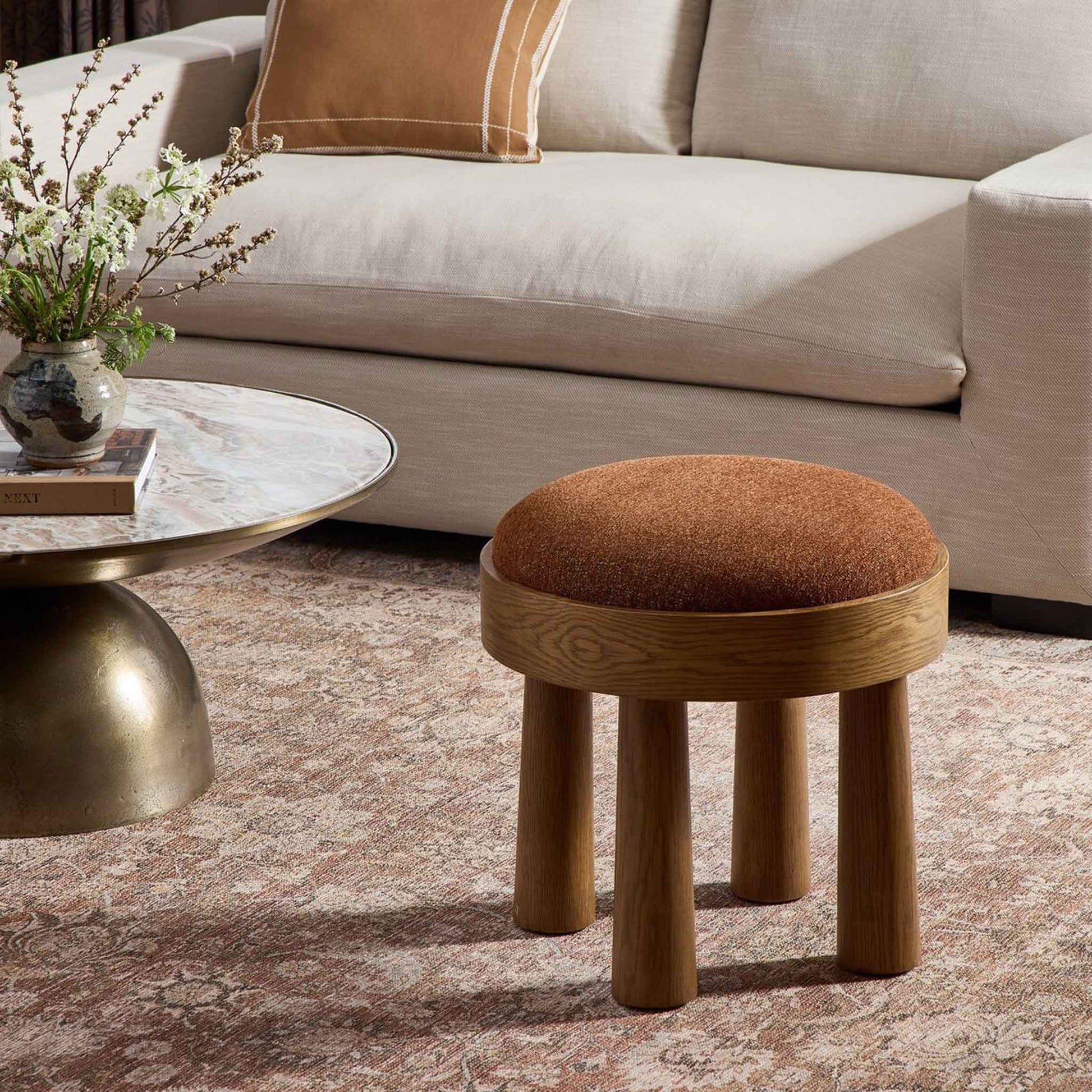 Loi Round Stool | IONS DESIGN | Dubai | UAE