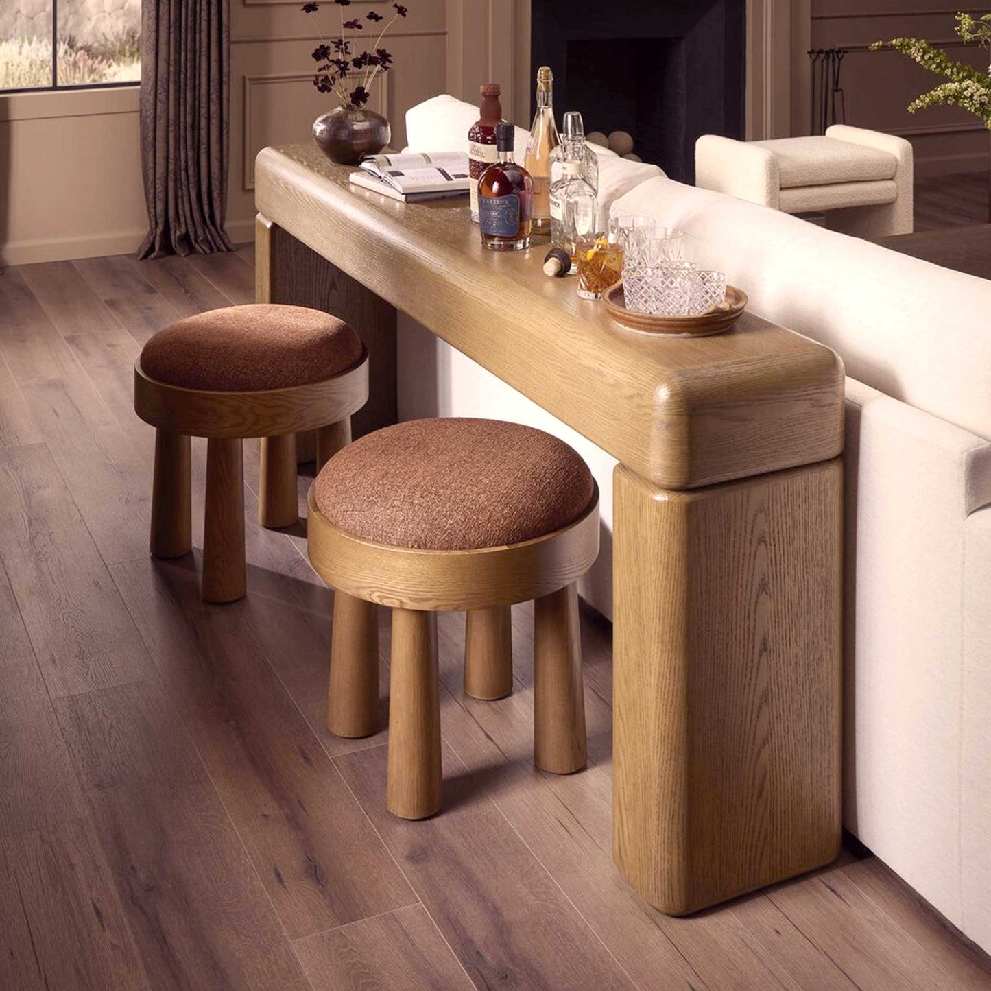 Loi Round Stool | IONS DESIGN | Dubai | UAE