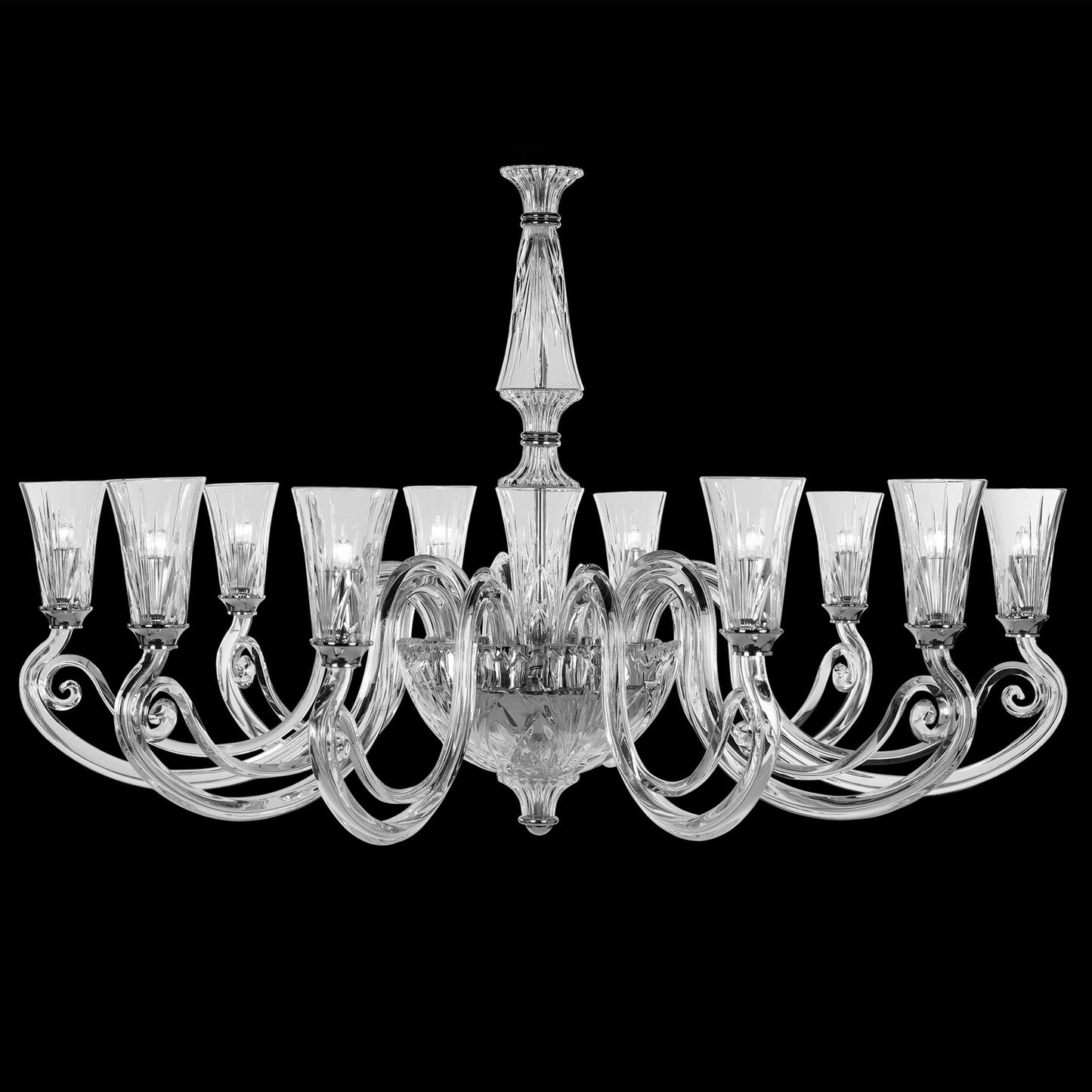 Lou Contemporary Crystal Chandelier - IONS DESIGN | Dubai | UAE 