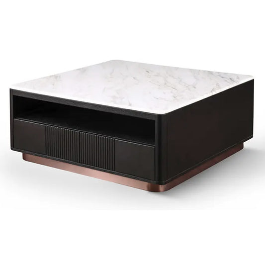 Lus Square Coffee Table  With Storage