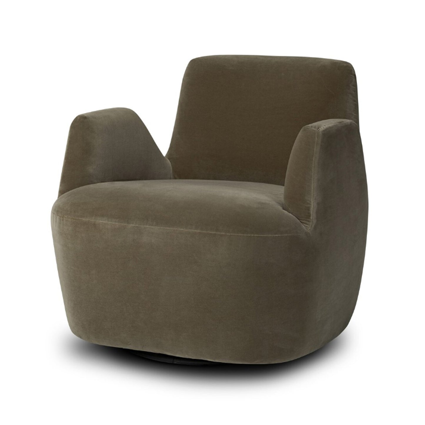 Luz Fabric Chair  with Swivel Base
